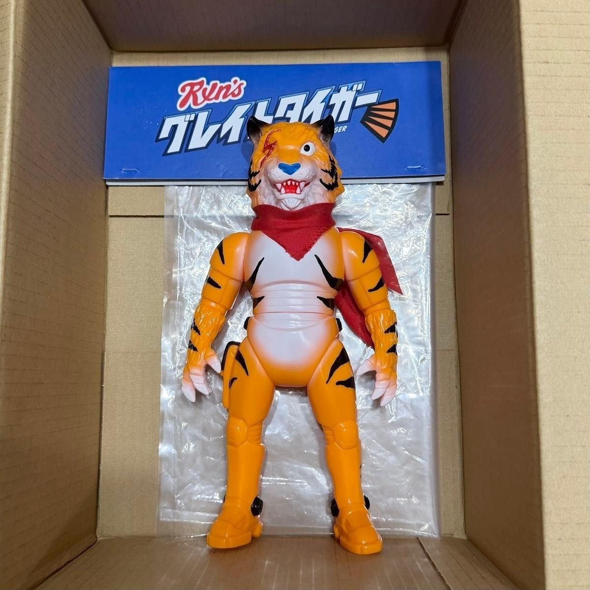 Great Tiger RX-NEMESIS Sofubi Vinyl Figure Indie Kaiju Art Toy Japan Rare