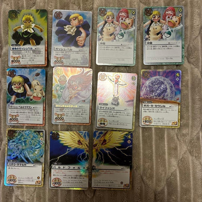 Zatch Bell Gold Card Collection 500 Card Trading Card Bundle Rare Authentic