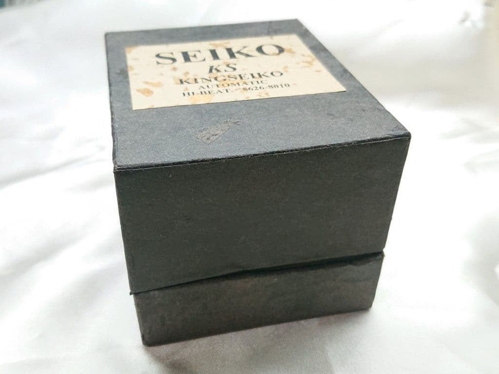 56KS King Seiko Original Case Vintage Rare Item 5626-8010