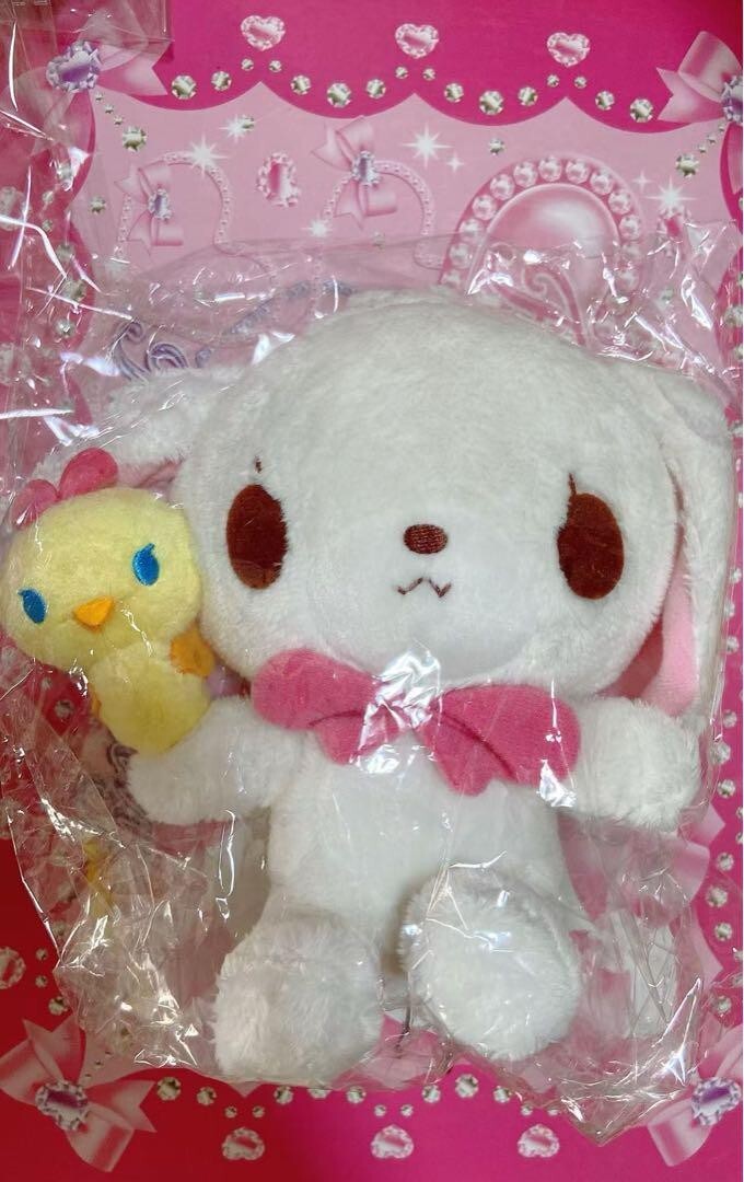 Sanrio Sugarbunnies Shirousa Bird Plush Doll Toy Good condition Rare From Japan