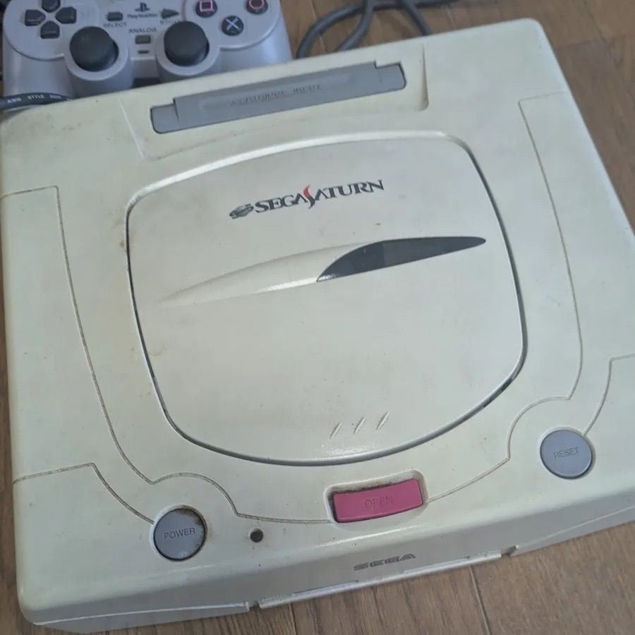 Game console bundle: Sega Saturn, Famicom, original PlayStation