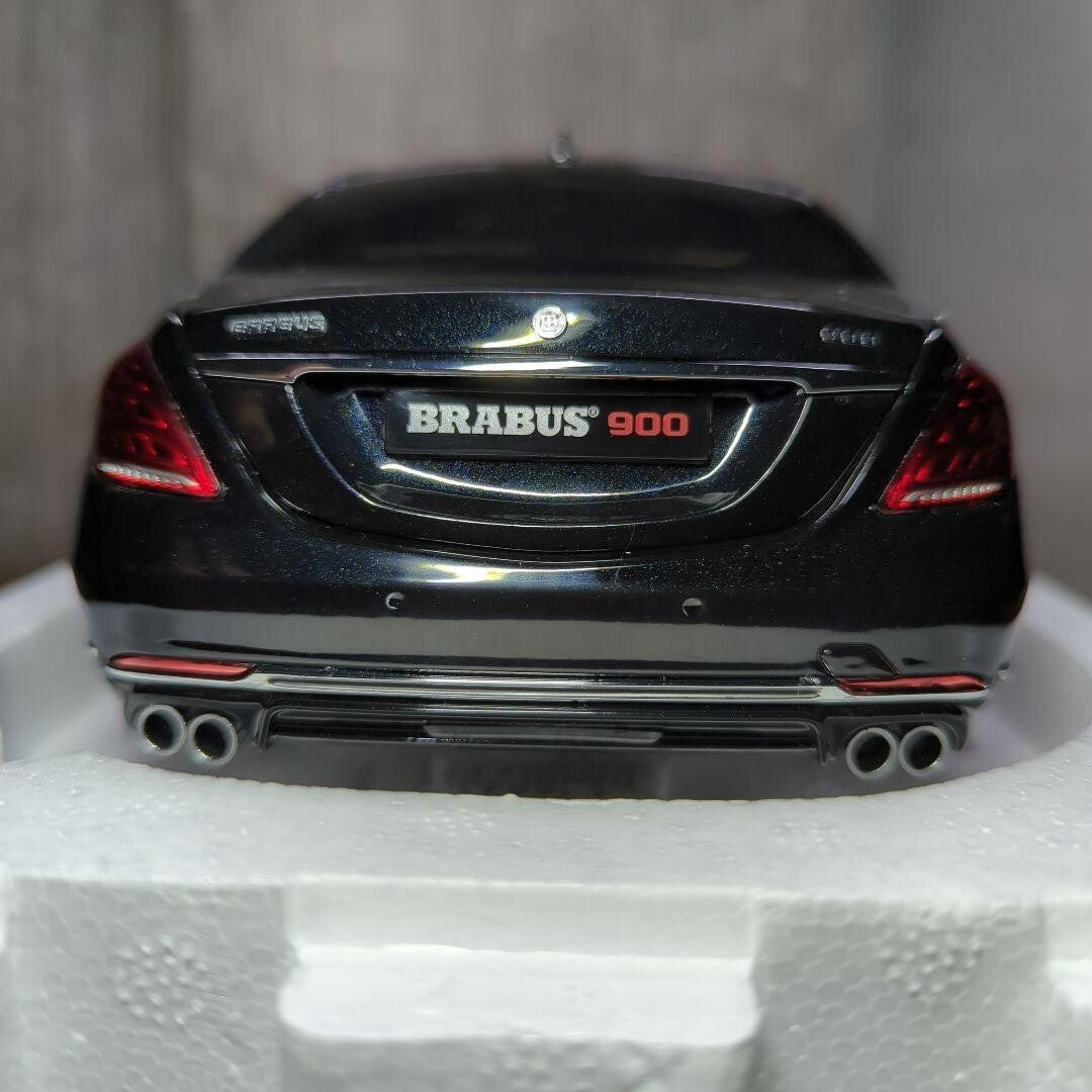 Mercedes 1/18 Scale BRABUS900 Maybach S-CLASS Black minicar F/S