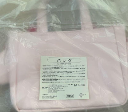 My Melody × Liz Lisa Lizmero Red Ribbon Tote Bag Rare From Japan New