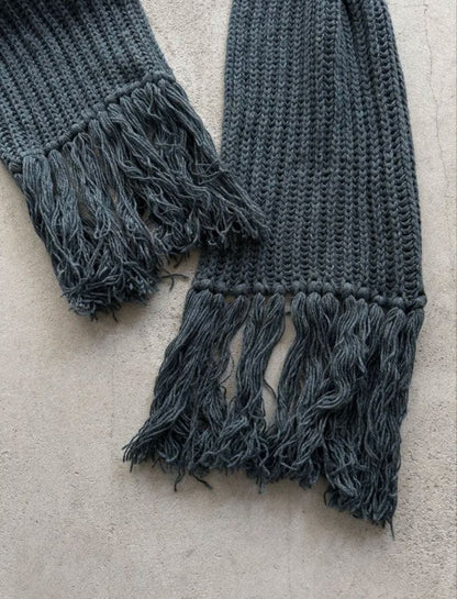 Véronique Branquinho Fringe Long Stole 350cm OS - Good Condition JAPAN scarf