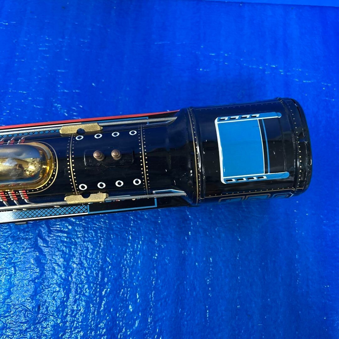 Rare - Masudaya Degoichi Loco D5177 Steam Locomotive Tin Plated Locomotive