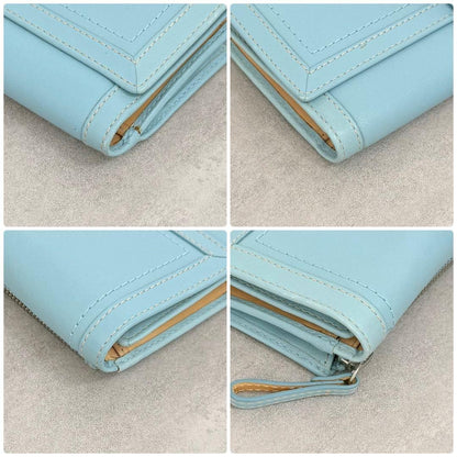 COACH Long Wallet 2-Piece Set Soho Turquoise Blue