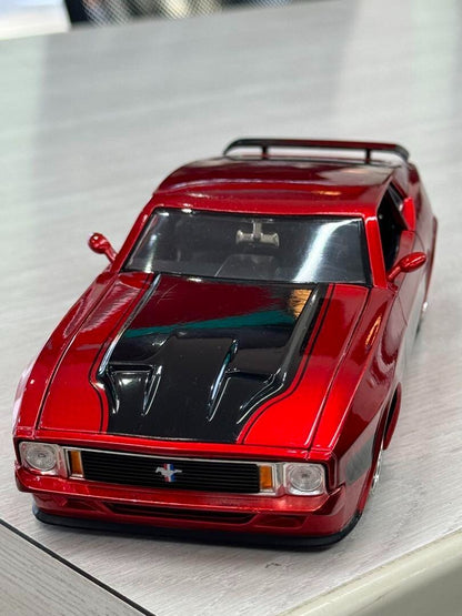 American Muscle Car Legend 1971 FORD MUSTANG MACH1 Diecast Model Car Scale