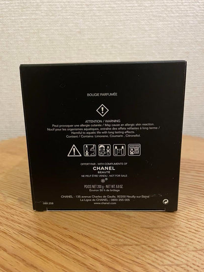 Chanel Novelty Candle Aroma Black