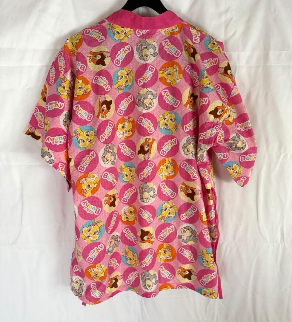 Disney Miss Bunny Yukata Free Size Kimono Good Condition from Japan Rare Cute