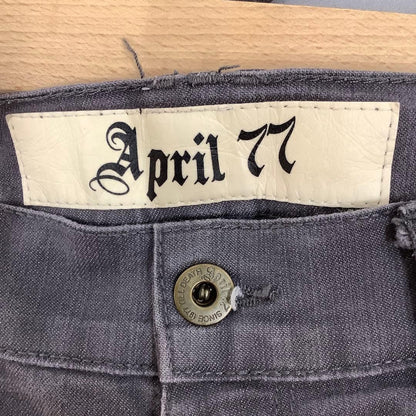 April77 Skinny Denim Jeans Women's Size 30 Grey
