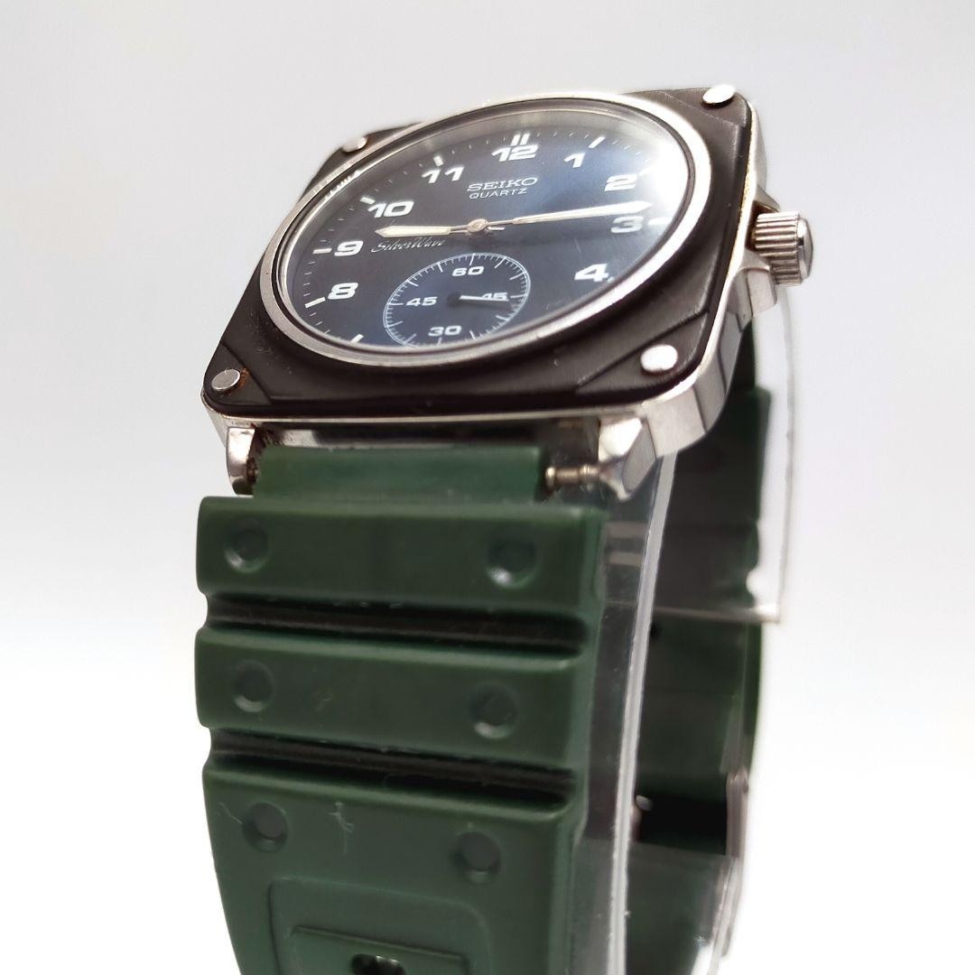 【Battery Replaced】Rare, Excellent Condition Seiko Silver Wave, Made in 1981