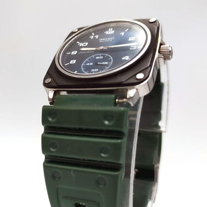 【Battery Replaced】Rare, Excellent Condition Seiko Silver Wave, Made in 1981