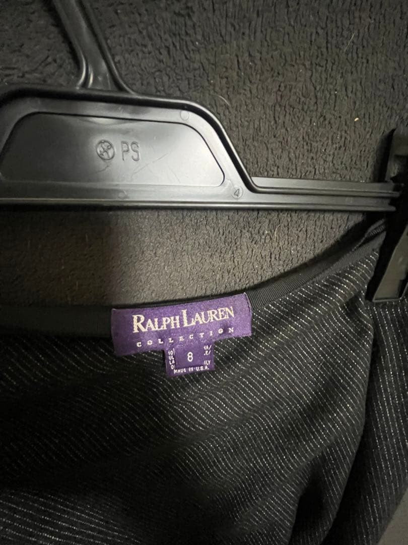 Ralph Lauren Collection Wool Long Skirt Size 8 XXL Dark Color Used