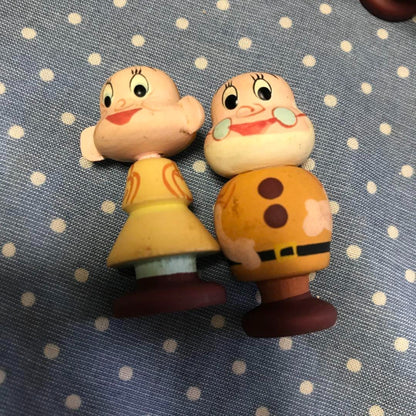 Disney Antique Snow White 7 Dwarfs Manga Kokeshi Dolls