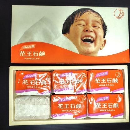 Kao Soap Bath Soap 300g 6-Pack 99.6% Purity