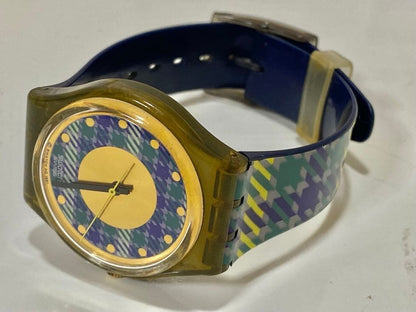 Swatch Quartz Watch Battery Replaced Used Rare Guaranteed Clean