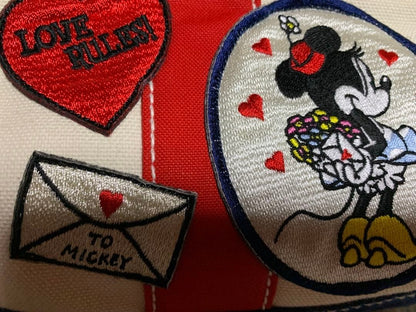 Samantha Thavasa Disney Mickey Canvas Tote Bag Cute Collaboration Used