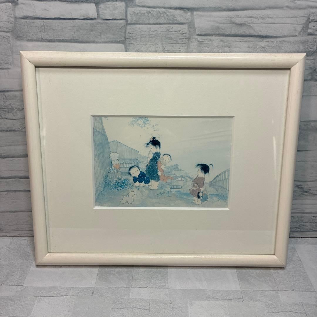 Mr. Kiyoshi Nakajima Iwaya Painting Showa Era Retro Faded Colors