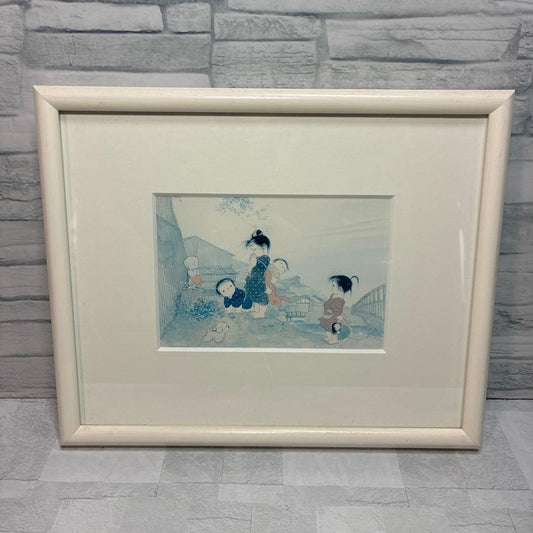 Mr. Kiyoshi Nakajima Iwaya Painting Showa Era Retro Faded Colors