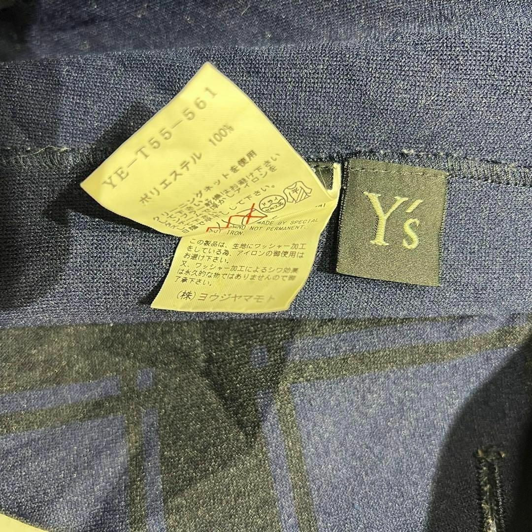 Y's Yohji Yamamoto 90s Blazer Irregular Check Tailored Jacket Shrunken Women's