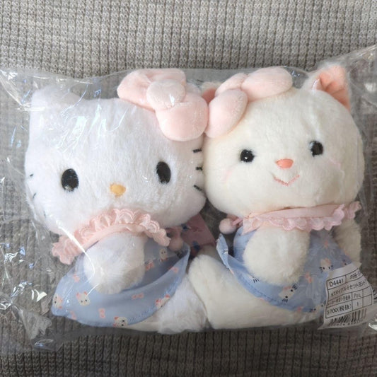 Sanrio Hello Kitty x Creamy Cat Plush Toy Yoshitoku Vintage Rare