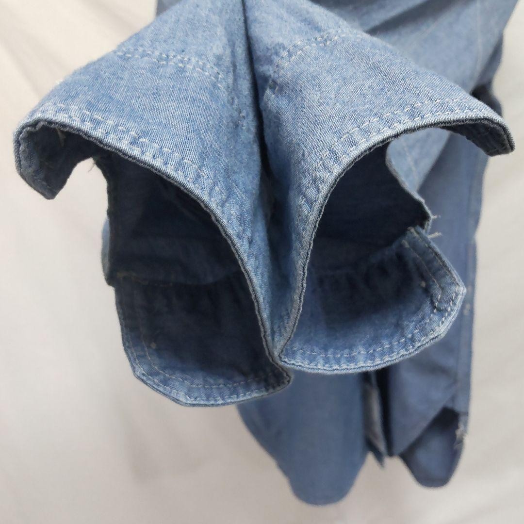 Engineered Garments Chambray Work Shirt 100% Cotton Vintage Made in USA