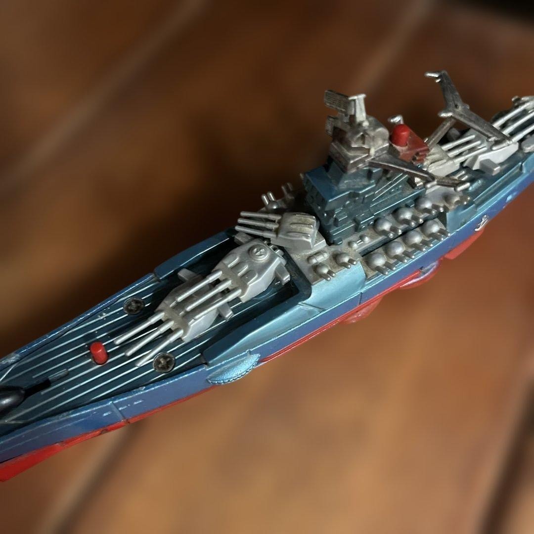Popy PC-13 Chogokin Space Battleship Yamato III Figure Vintage Diecast Rare 7295