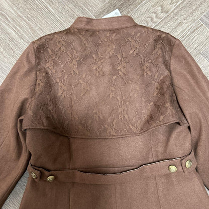 Rare Axies Femme Napoleon Long Coat M Autumn Winter Japan