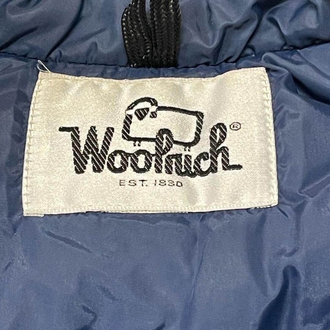 Woolrich Men jacket Vintage 70S Extreme Wool Rich Yaw Leather Down Vest Limited