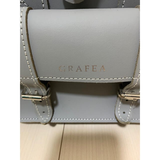 GRAFEA Gray Handbag Satchel Shoulder Bag USED Purse in Good Condition