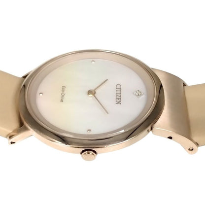 Citizen G620-S123194 Eco Drive Lady Ivory Watch Used 30mm