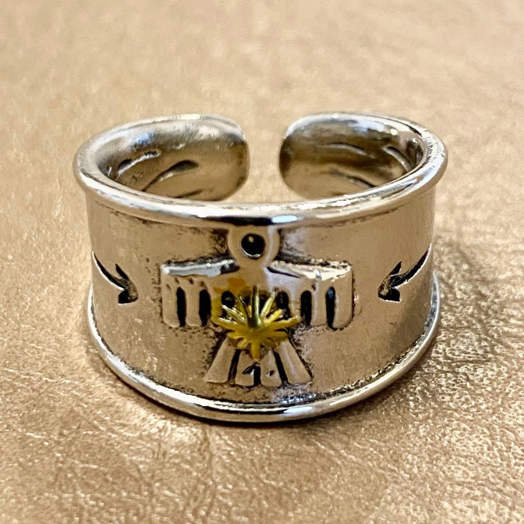 Thunderbird bird Navajo Indian Mexican ring