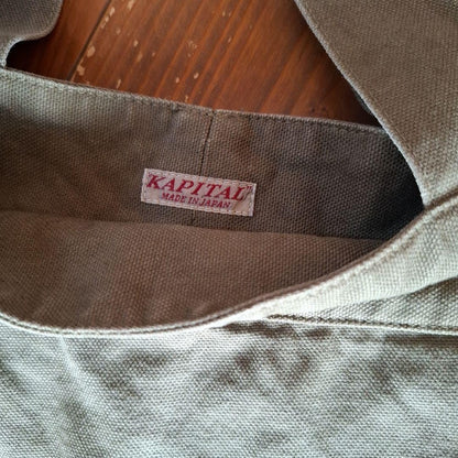 KAPITAL Pencil Tonbon Pants Olive Size S